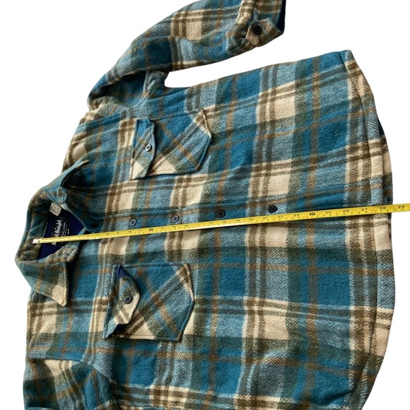 Vintage Royal Knight Casual Wear Wool Flannel, Lined in Fleece size Large - Picture 8 of 16